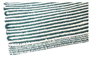 PREPROGA 140/200 cm tkano smaragdno zelena