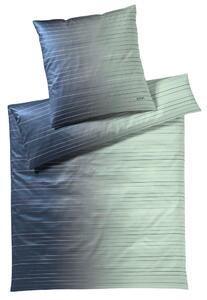 POSTELJNINA MOVE 200/200 cm mako saten modra, zelena