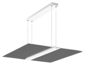 RZB Twindot S Square LED viseča svetilka DALI 64cm 830