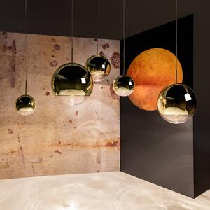 Tom Dixon Mirror Ball LED viseča svetilka Ø 40 cm zlata