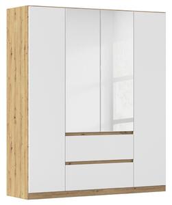 Modern Living Omara S Klasičnimi Vrati Mainz, Bela, Barva Hrasta