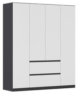 Modern Living Omara S Klasičnimi Vrati Mainz, Bela, Siva