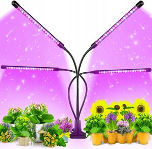 80 UV LED svetilka za rast rastlin 36W USB 3 načini delovanja