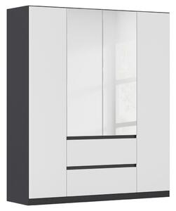 Modern Living Omara S Klasičnimi Vrati Mainz, Bela, Siva