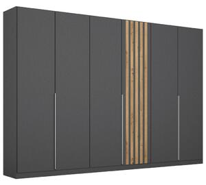 Modern Living Omara S Klasičnimi Vrati Lamella, Siva, Barva Hrasta