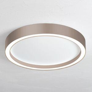 Bopp Aura LED stropna svetilka Ø 55cm bela/taupe