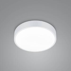 LED stropna svetilka Waco, CCT, Ø 31 cm, bela mat