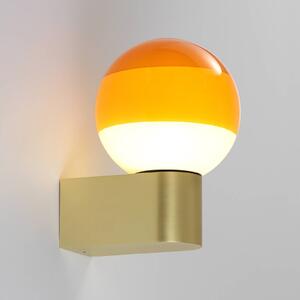 MARSET Dipping Light A1 stenska svetilka LED, oranžna/zlata