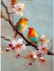 Tiskana slika z okvirjem 60x80 cm Robins – Styler