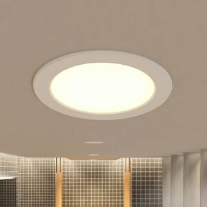 Prios LED svetilka za vgradnjo Rida, 22,5 cm, 25 W, 10 kosov, CCT, z