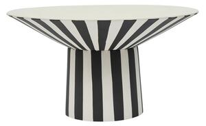 Črno-bela/bež skleda iz kamenine ø 30 cm Toppu – OYOY Living Design