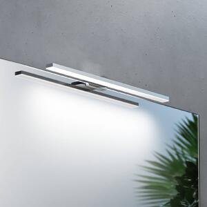 Svetlobno ogledalo LED Triga IP44, krom, 40 cm, 4.000 K