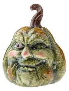Keramičen svečnik z motivom za noč čarovnic Pumpkin – Dakls