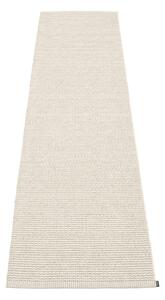 Kremno bel zunanji in notranji tekač 60x250 cm Mono Linen Vanilla – Pappelina