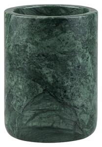 Temno zelen marmorni lonček za zobne ščetke Marble – Mette Ditmer Denmark