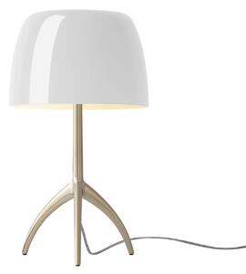 Foscarini Lumiere piccola kremasta/bela z možnostjo zatemnitve