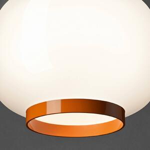 Foscarini Chouchin Reverse 1 LED obesek bela/oranžna