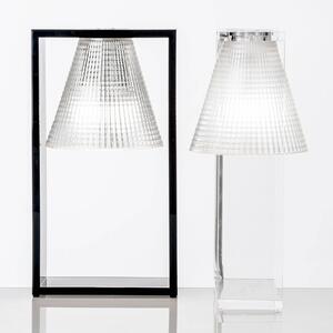 Namizna svetilka Kartell Light Air LED, črna-transp