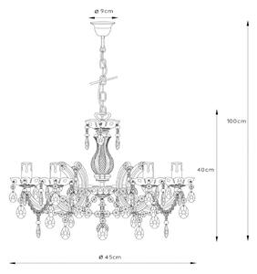 Eleganten arabski lestenec, transp