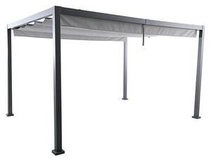 Sunfun Milos Paviljon s platneno streho (Do x Š x V: 392 x 294 x 235 cm, Barva strehe: Siva)