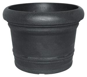 Geli Okrogel cvetlični lonec Palermo (Zunanje dimenzije (Ø x V): 80 x 60 cm, Plastika, Antracitne barve)