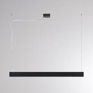 Molto Luce LED-visoka svetilka PERFORA PROLINE M, črna, 106 cm, DALI, svetloba, zatemnjen, Črna, Dnevna soba / jedilnica, Aluminij, Sodobni