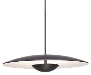 MARSET Ginger LED obesek triac Ø20cm wenge/bela