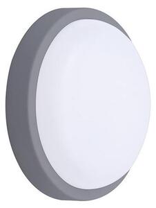 Solight WO750-G- LED Zunanja stenska svetilka LED/20W/230V 4000K IP54 siva okrogla