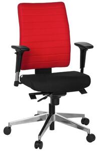 MID.YOU Pisarniški Stol Pro-tec 350, Črna, Rdeča