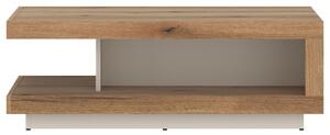 Premium Living Klubska Miza Cut Out, Barva Hrasta, Kašmir