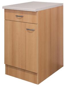 FlexWell Kuhinjska Spodnja Omarica Nano, Barva Bukve