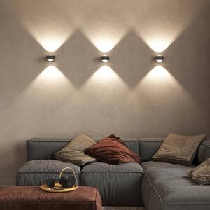 Puk Maxx Wall, LED, prozorne leče, antracit mat