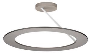 Bopp Stella stropna svetilka 1ring Ø 45cm aluminij/bela