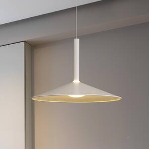 Obesek Calice LED, bel, Ø 47,5 cm, nastavljiva višina