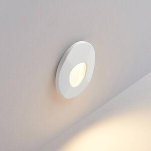 Molto Luce LED svetilka za vgradnjo Wall 68R Sina IP44 RD, bela, CCT