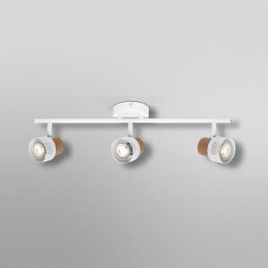 OSRAM stropni reflektor CORK, bel, 3-žarčni, z možnostjo regulacije svetlobe,, zatemnjen, Bela, Dnevna soba / jedilnica, Kovina