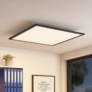 Lindby LED panel Nelios, 62 x cm, 4.000K, črna, kovina, Črna, Kuhinja, Plastika, Sodobni