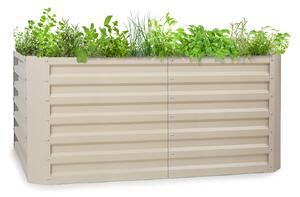 Blumfeldt Blum High Grow Straight, visoka greda, 120 x 60 x 60 cm, 432 l, jeklo