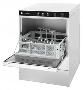 Pomivalni Stroj za Kozarce 40x40, Elektronsko Upravljanje, 230V/2800W, 472x566x705mm
