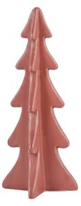 Božična dekoracija drevo TERRA ROSE 27,5 cm, roza