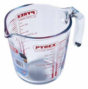 Pyrex Steklena merilna skodelica 0,5 l, 12 x 12 cm, 500 ml