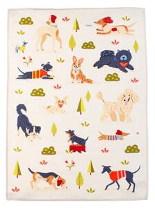 Bombažna kuhinjska krpa 70x50 cm Dog Park – Rex London