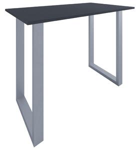 MID.YOU Barska Miza Xona, Antracit, Srebrna, 140x80cm