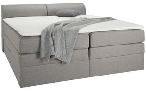 Mömax Postelja Boxspring Flexi 2, Siva, 160x200