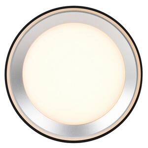 Nordlux LED stropni reflektor Landon Smart, črn, višina 14 cm, zatemnjen, Črna, Dnevna soba / jedilnica, Kovina