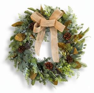 Božični venec za vrata ZELENA ZIMA Ø 45 cm