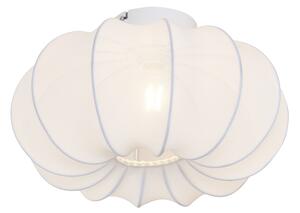 Japandi stropna svetilka bela 37cm - Plu Asyesha