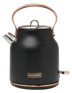 Črn grelnik vode 1,7 l Heritage – Haden