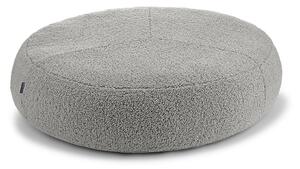 Siva bouclé podloga za pse ø 70 cm Senso Pouffe Pebble S/M – MiaCara