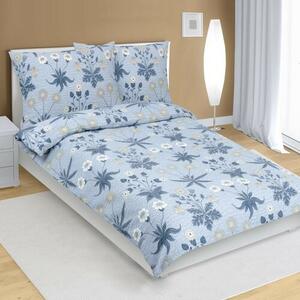 Bellatex Crepe posteljnina Meadow blue , 140 x 200cm, 70 x 90 cm, 140 x 200 cm, 70 x 90 cm